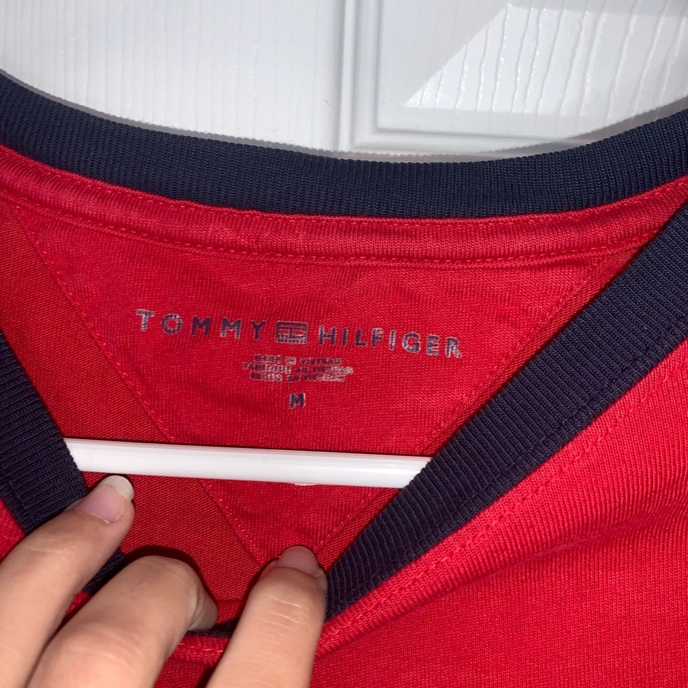 Tommy Hilfiger vintage embroidered ringer tee - Picture 3 of 5